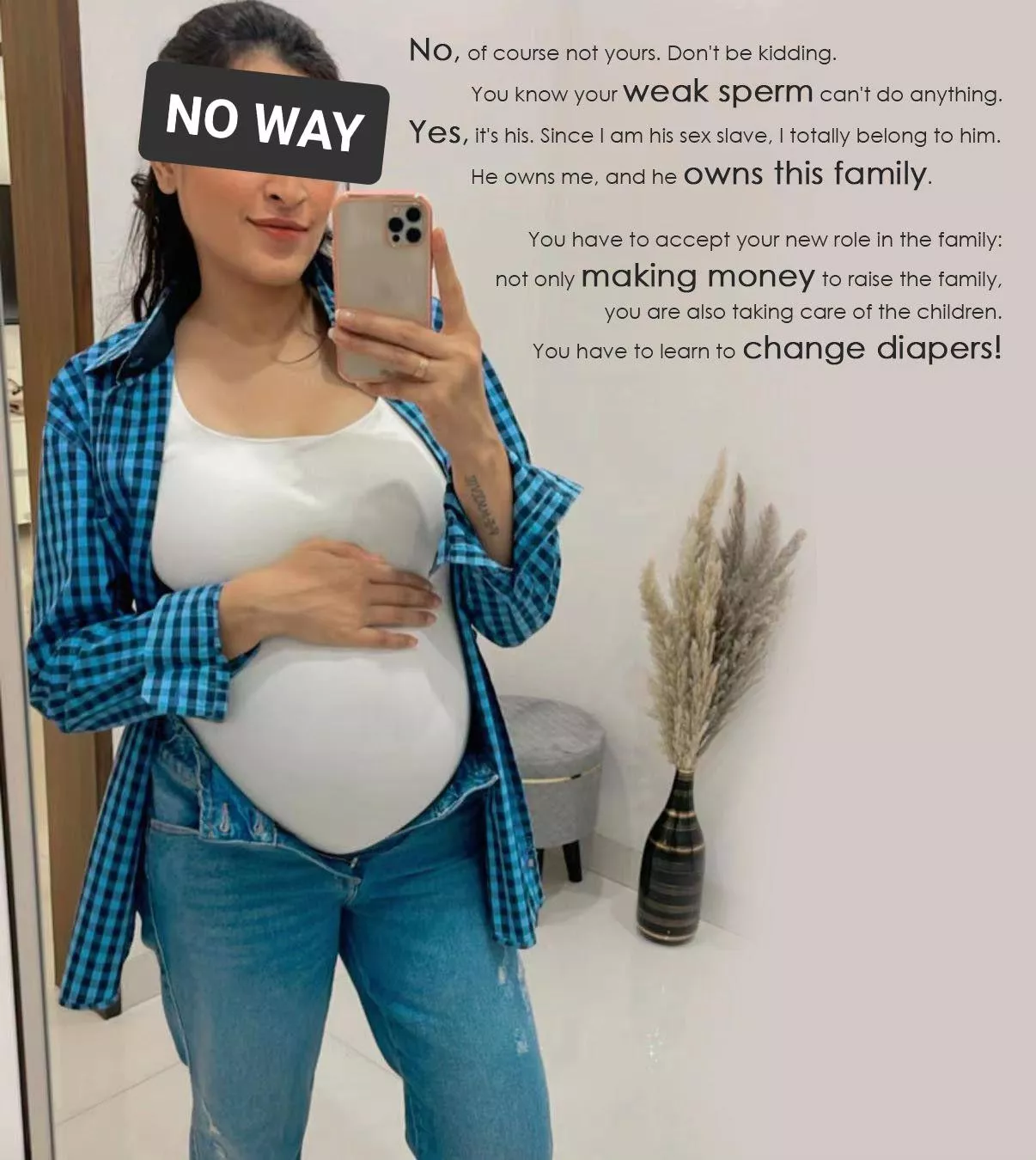 She is pregnant, but you are not the father (2) posted by diver567