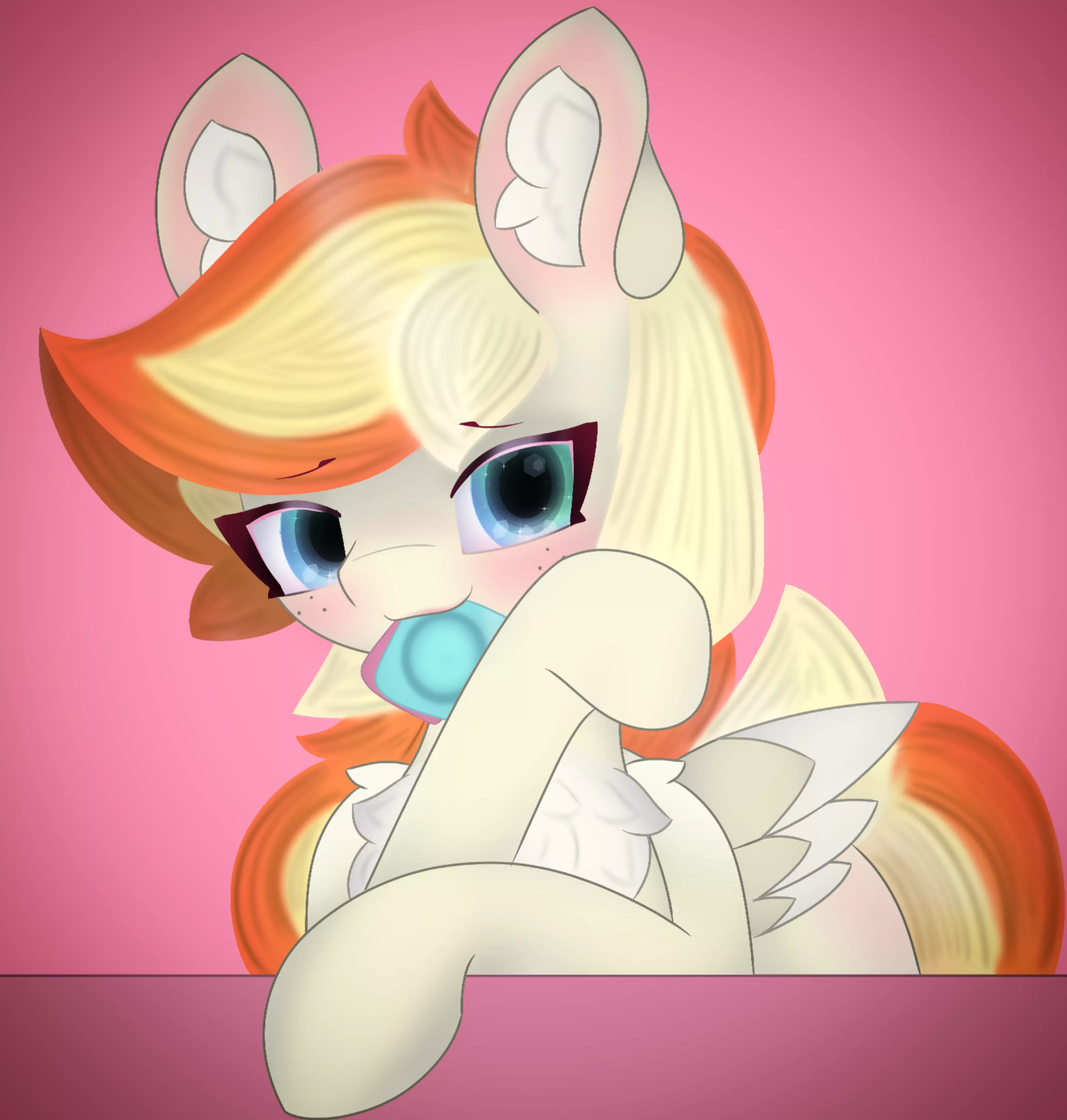 Still doin' that dumb November thing?~ (art by me) posted by Sodapop_Sprays_