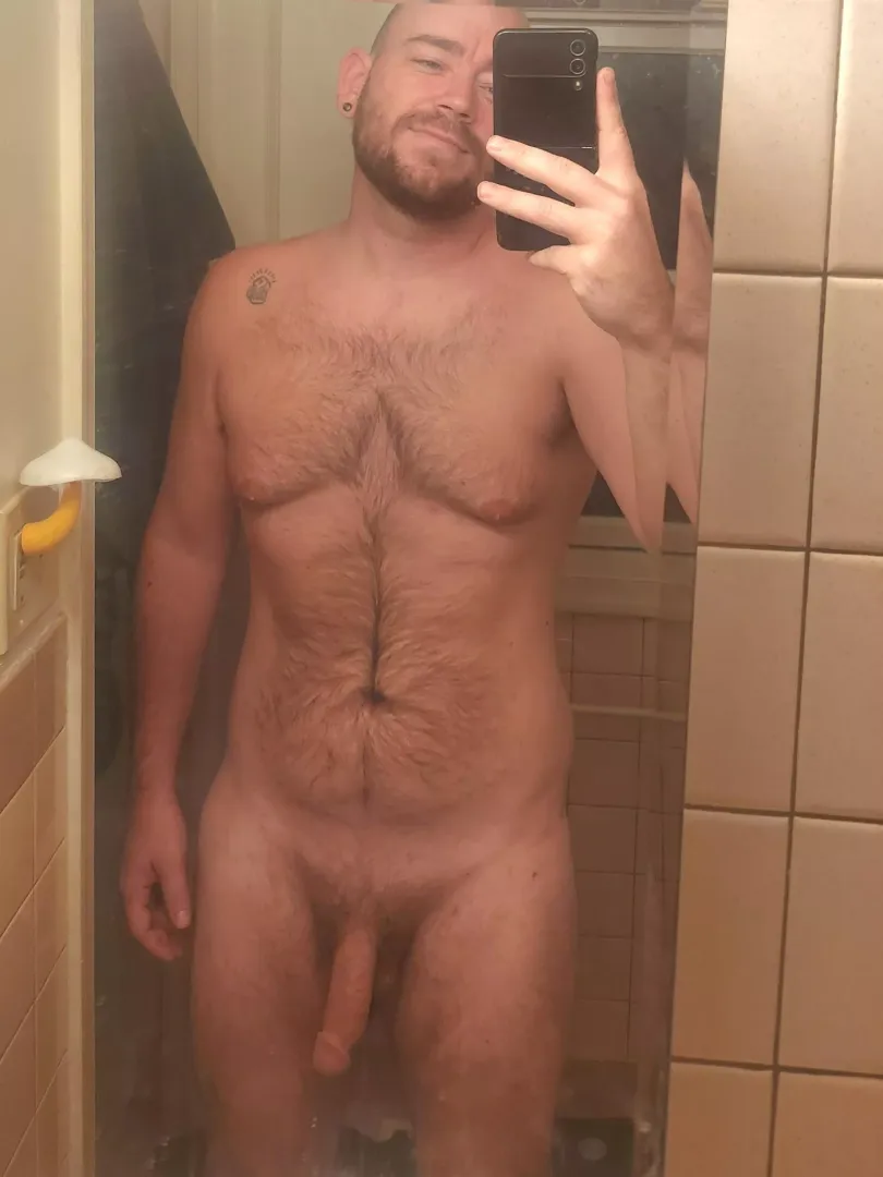 Want a taste of my big bear cock? by bi_blaize