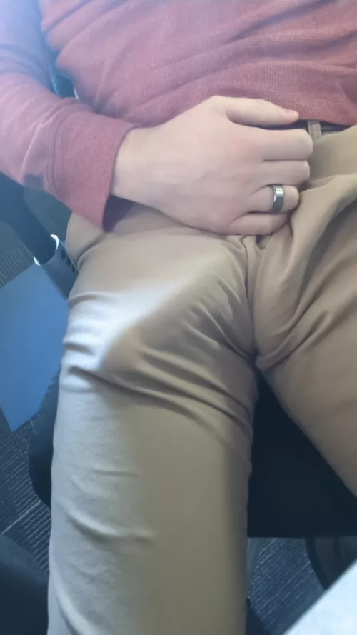 What would you do if you were sitting on my lap and felt this grow under you? by NarwhalFacepalm