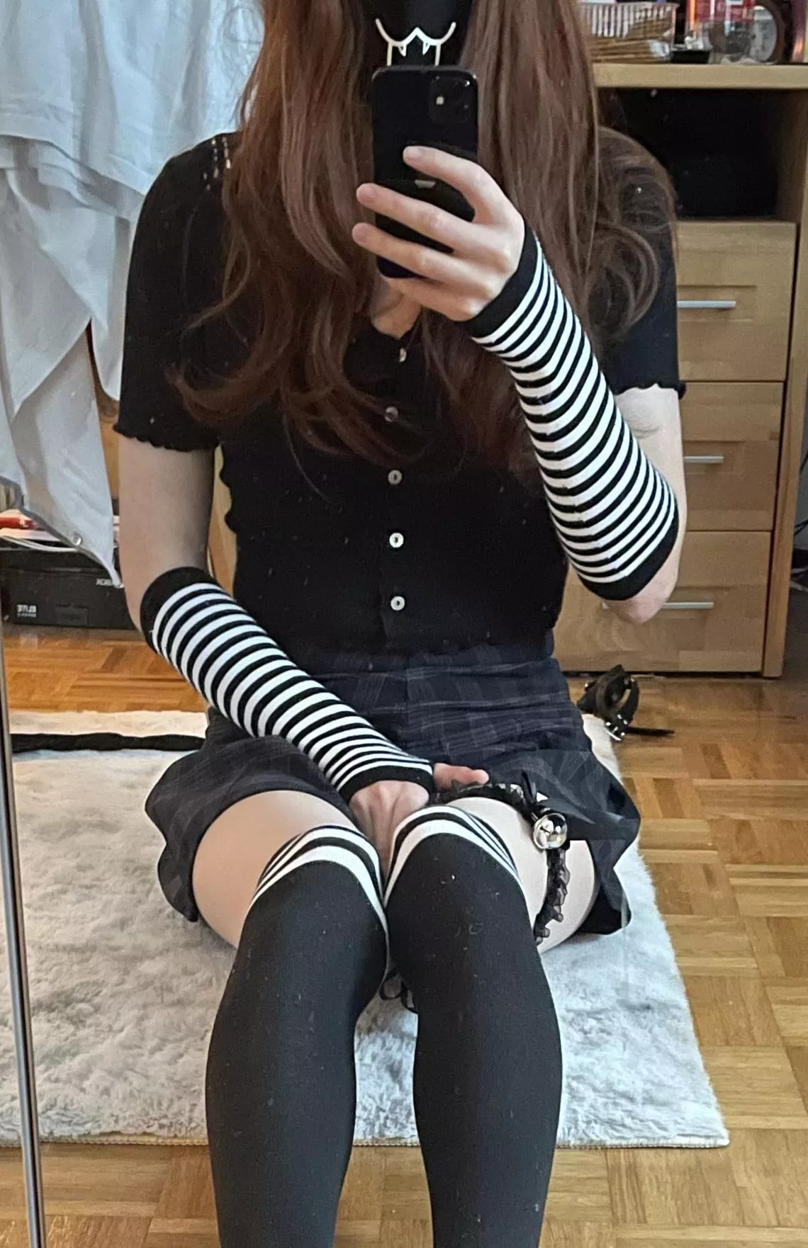 Would you like to peak up my skirt? posted by Tvrell