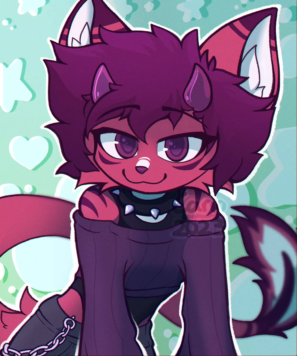art by me; @Lariohh on twitter!! character belongs to @NegativeAward on twitter!! posted by larioh