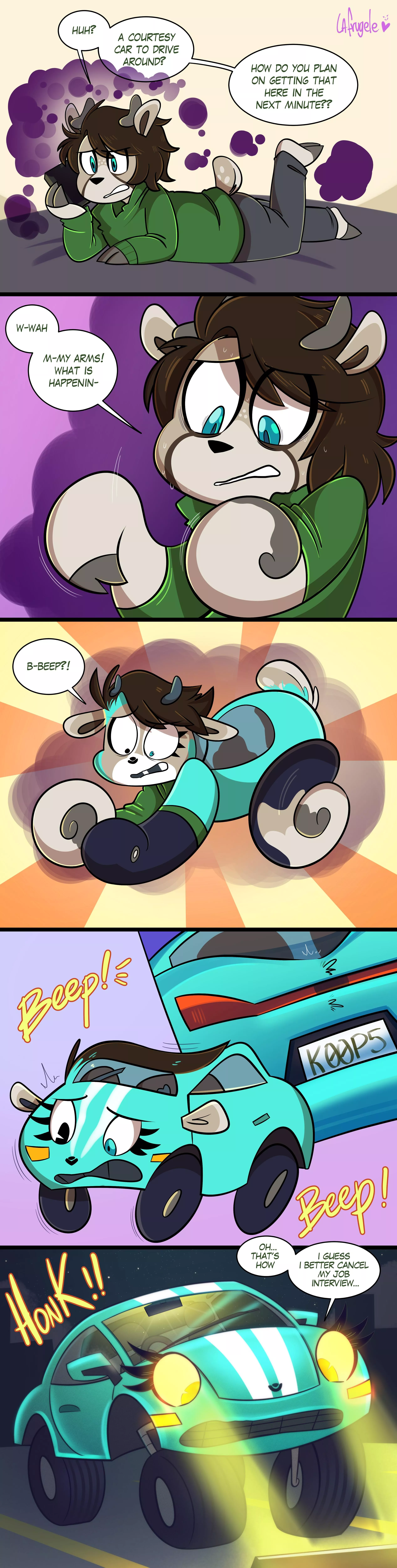 Car insurance (M Deer -> Car Thing) posted by transformalt