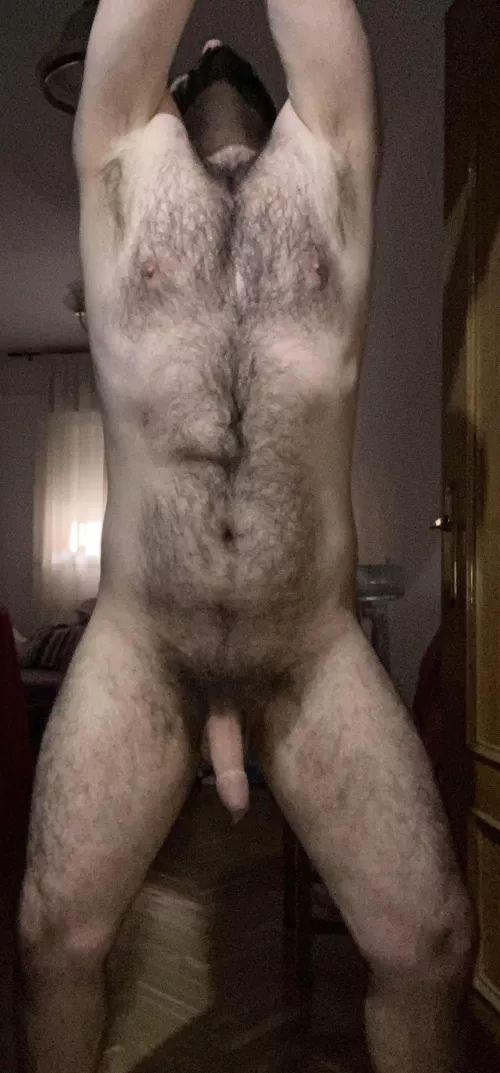 DM are open for connoisseurs of other subreddits or sites where strong hairy men or curvy women share their nudes for fun by Key-Run-6538