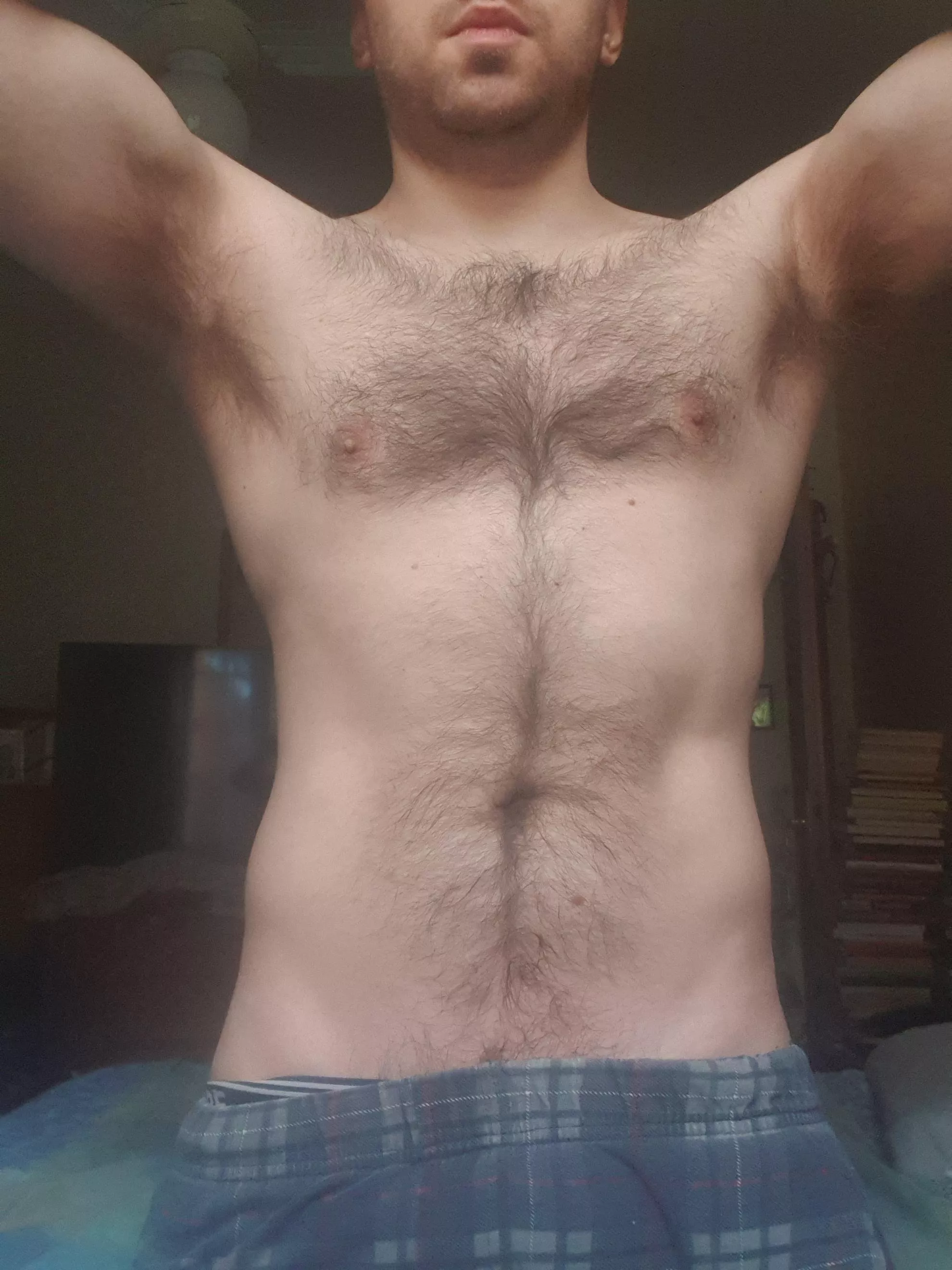 Greet the hair, never shave posted by Naughty_Alex1