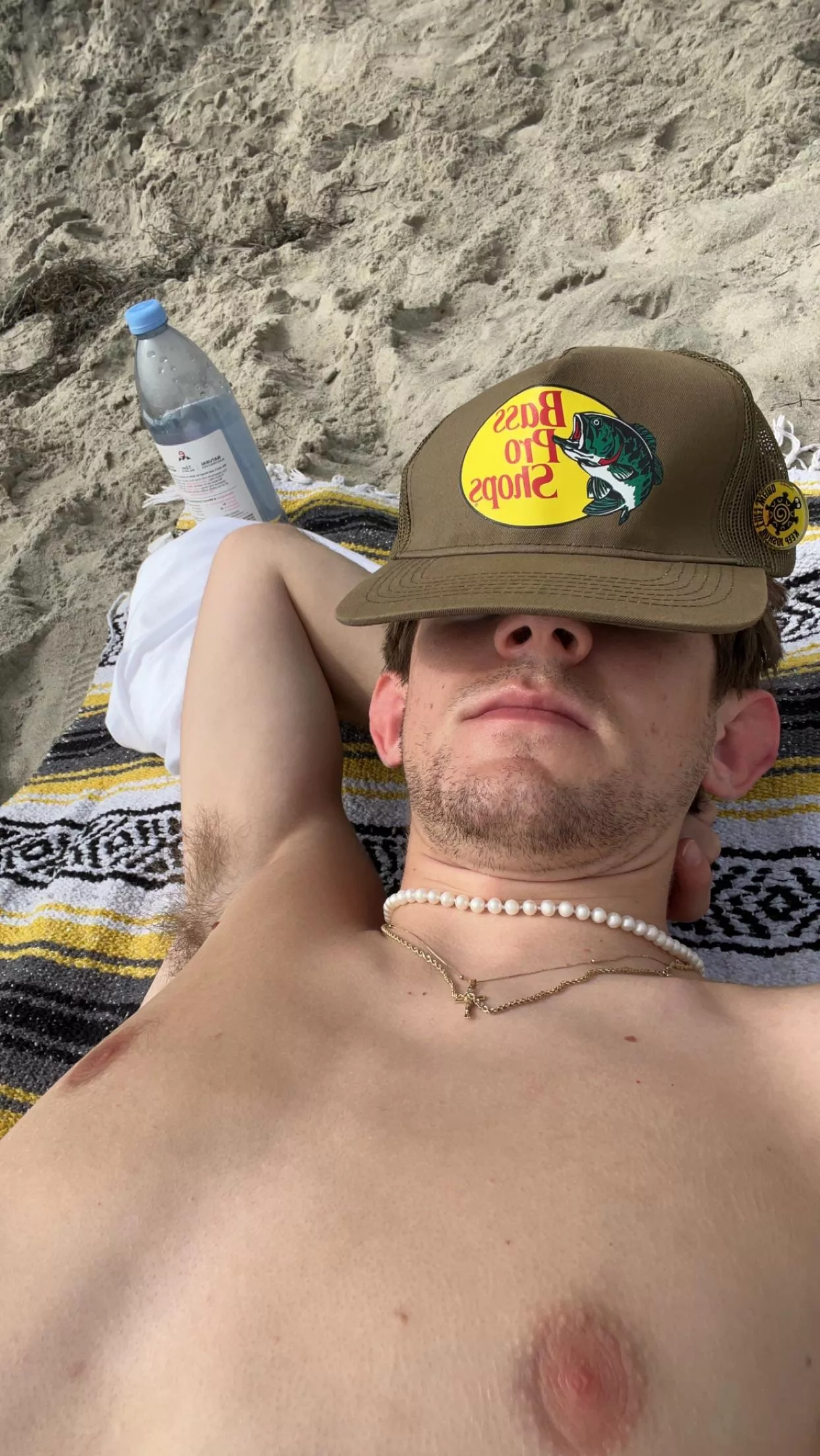 How would you feel if we went to the beach n I lay out like this posted by AddendumConstant1584