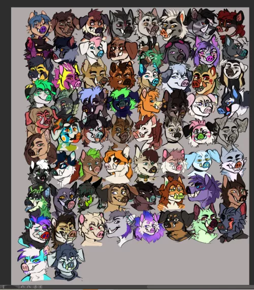 I took the responsibility of transforming as many followers as possible into pigs >:) by tigligordu