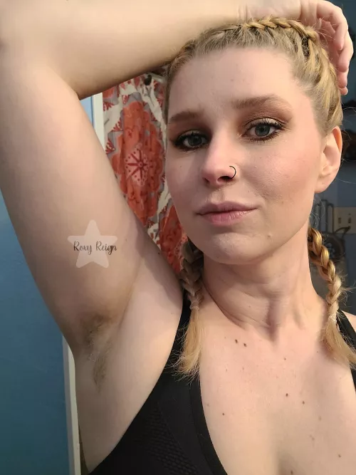 It's really starting to get long. I love it! by RoxyReign18