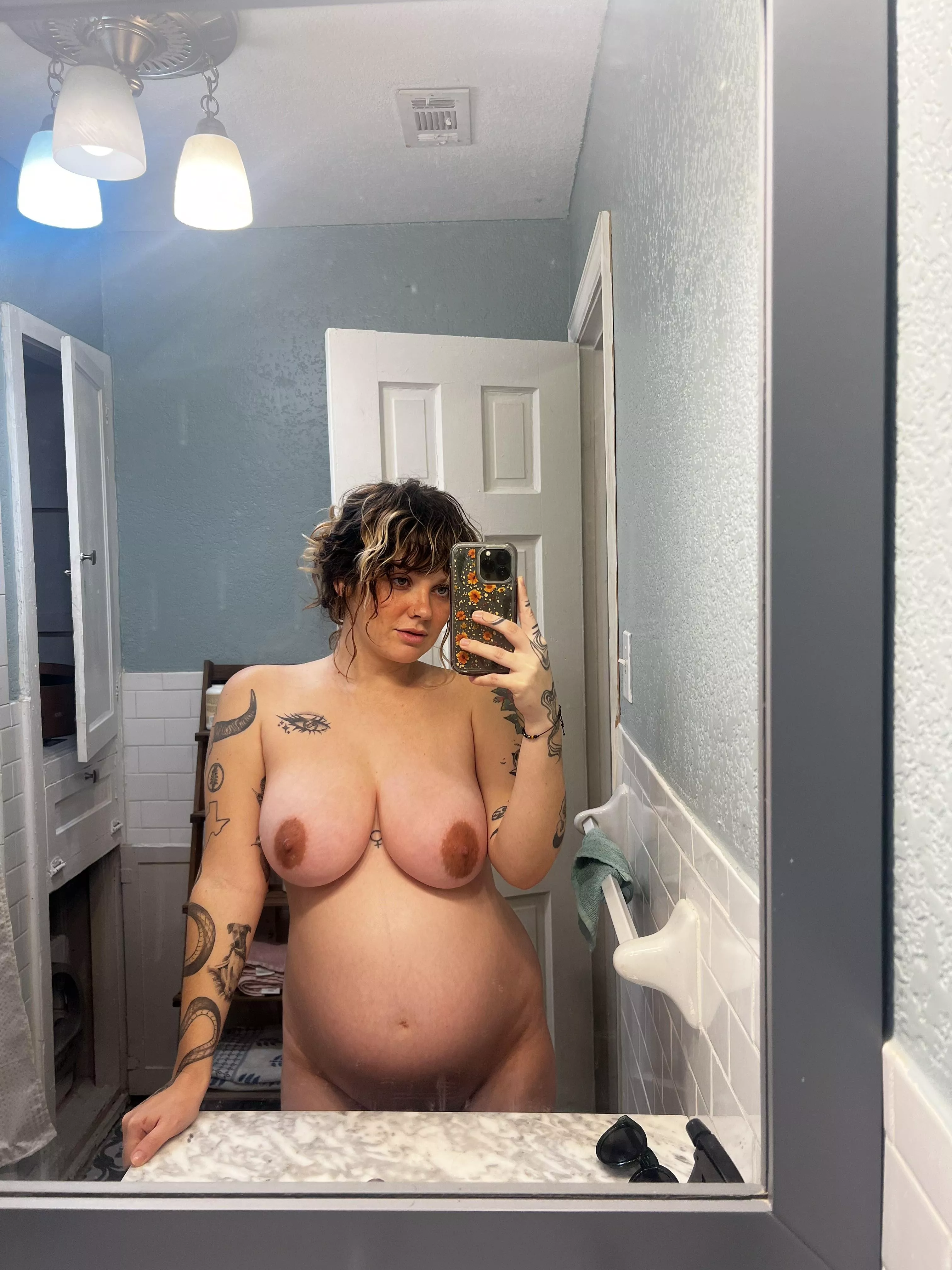 My best feature might be my tits posted by BlackMagicVu