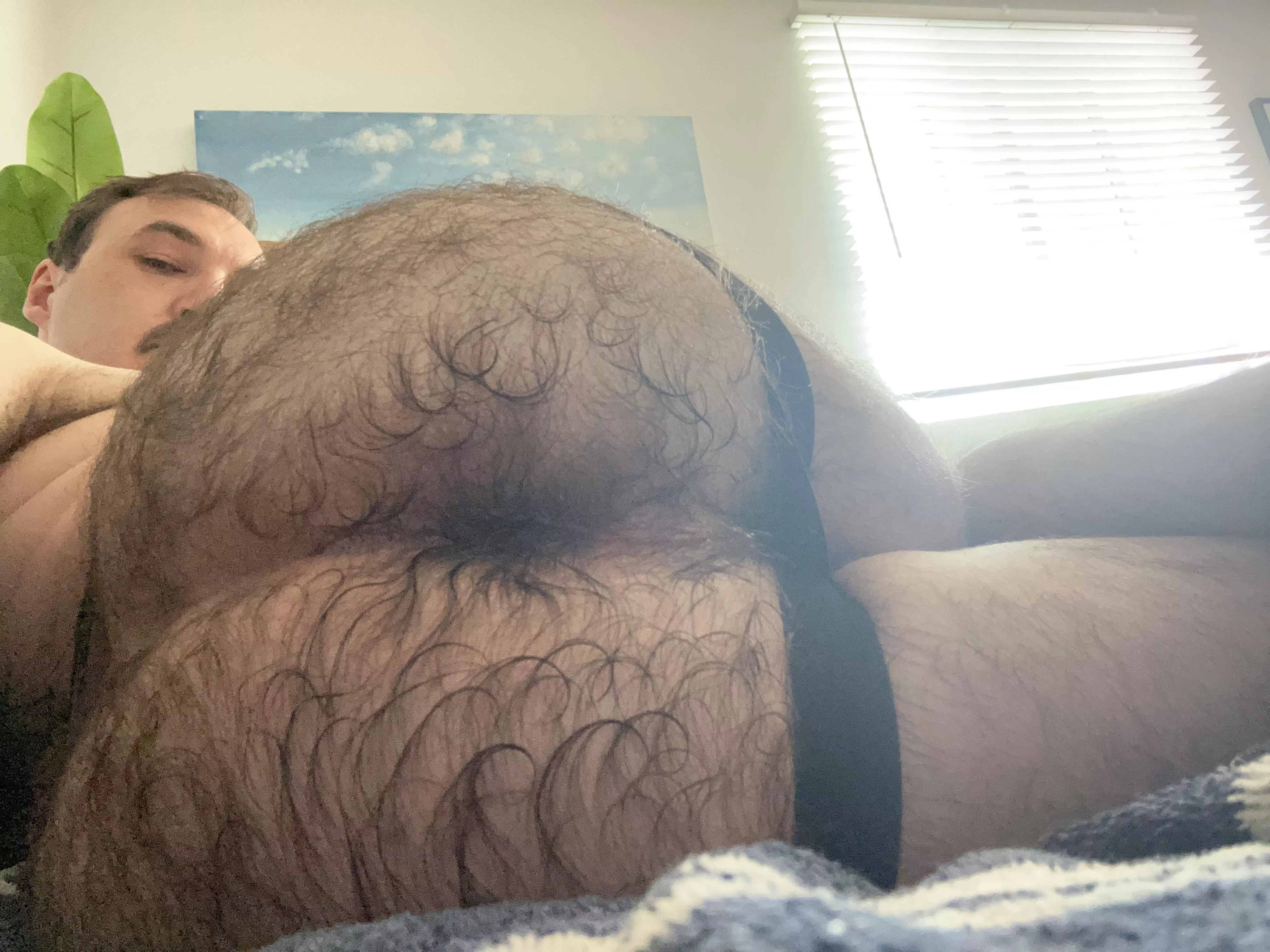 My hairy bum tends to split opinion. I hope you all like it posted by Cash_me_asside