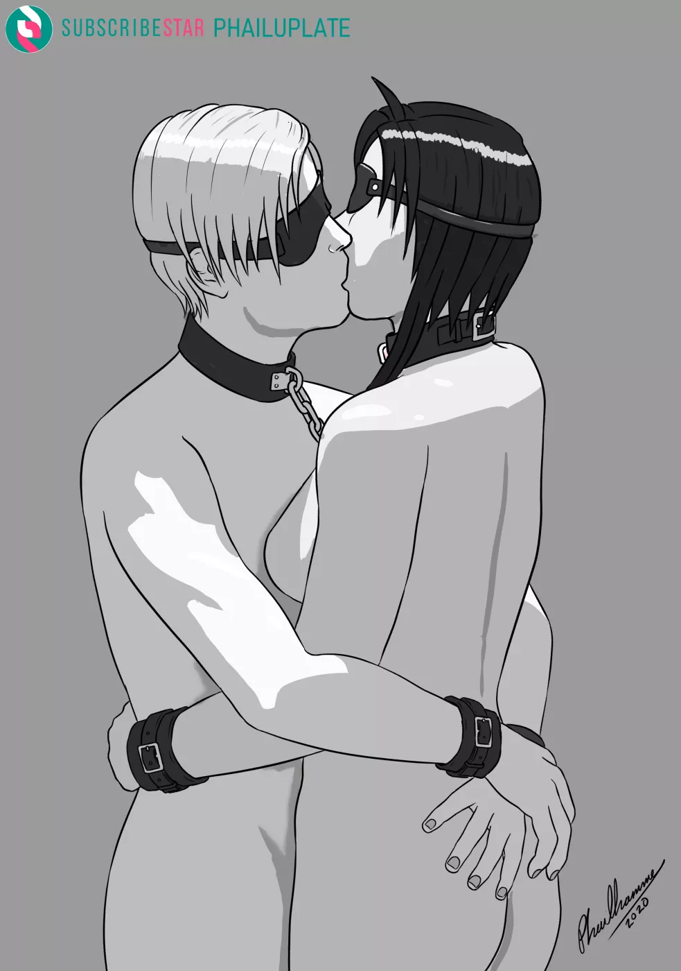 These two people hate each other inside the workplace but are forced to make themselves in front of their coworkers due to failing to pay their debts to the company posted by choysakanto