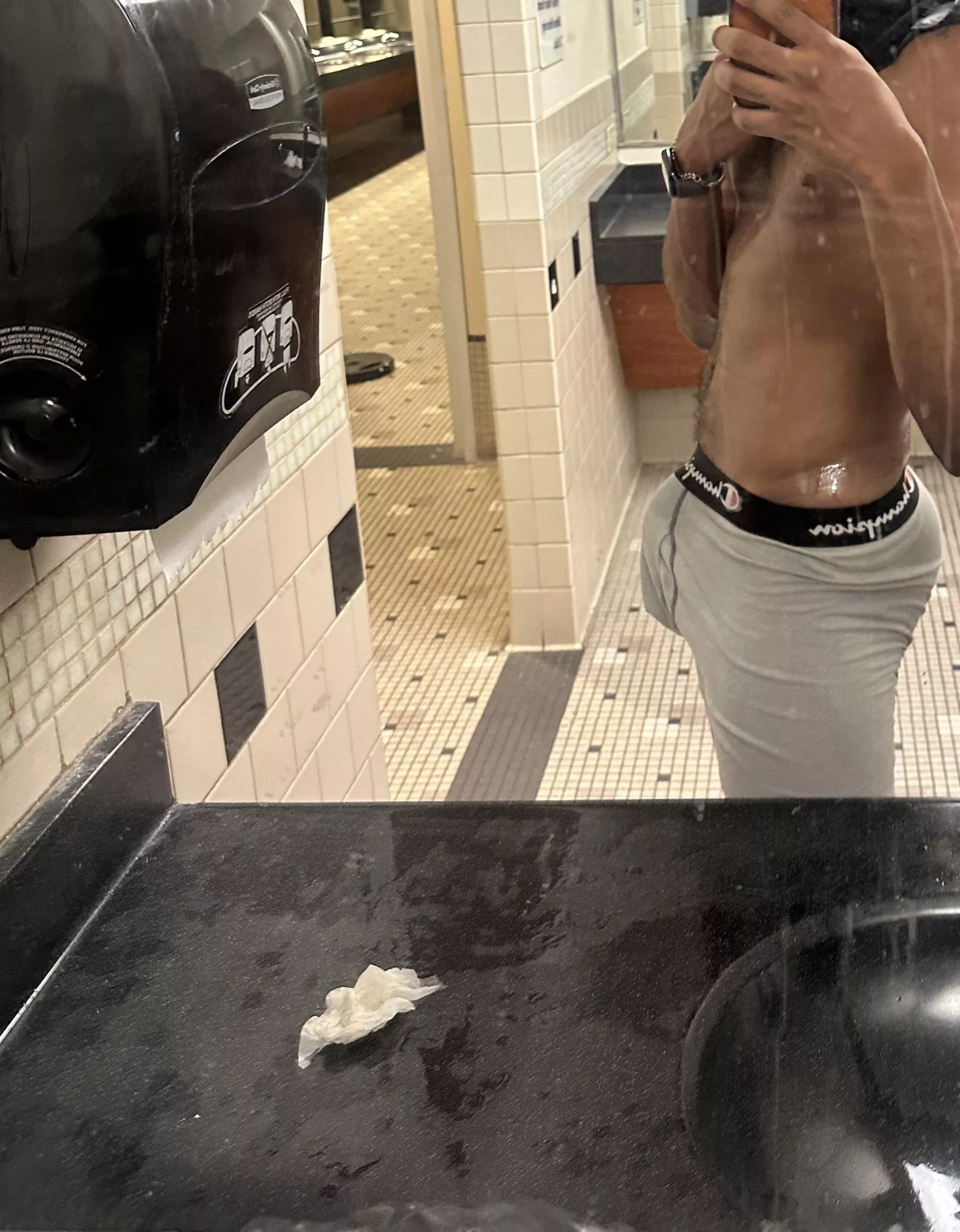 Would you put your nose up to my sweaty used gym briefs and smell my ripe hairy cock thru the fabric posted by After_Pin_2448