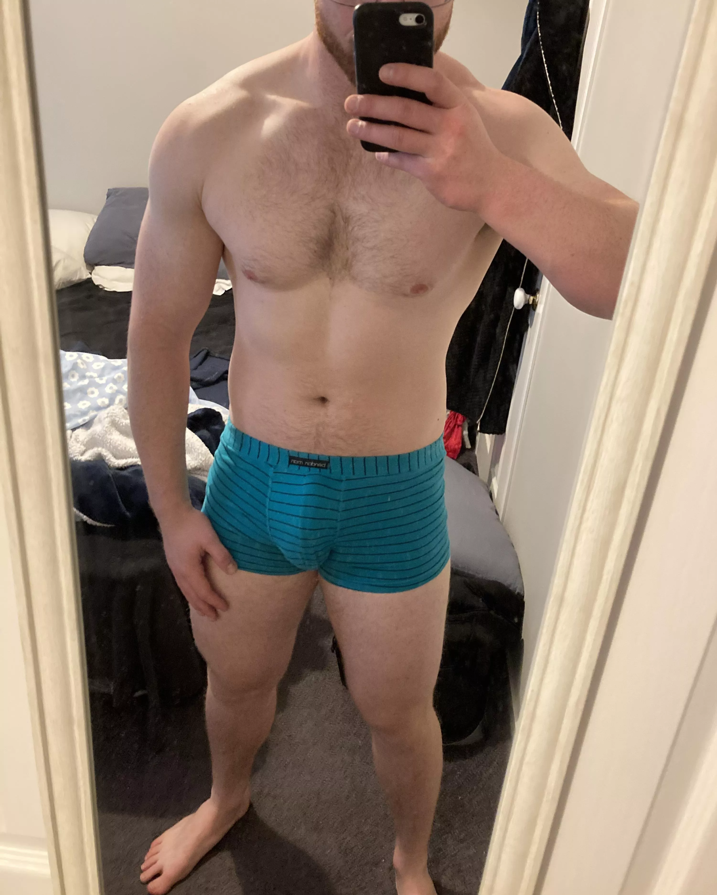 Blue Jockies are tight on me 😉 posted by FitBullJack