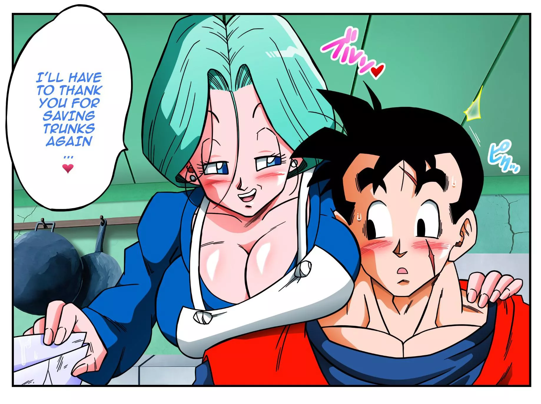 Bulma wants to say thanks (Yamamoto Doujin, DragonBall-in-color) posted by HerveAndObserve