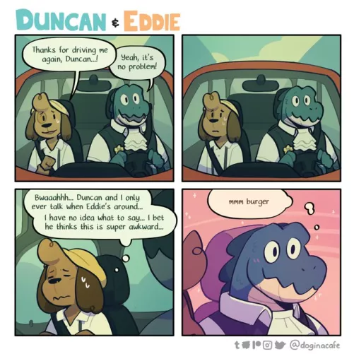 burger (doginacafe) by InkFoxPrints