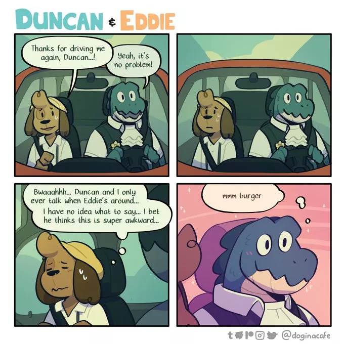 burger (doginacafe) posted by InkFoxPrints