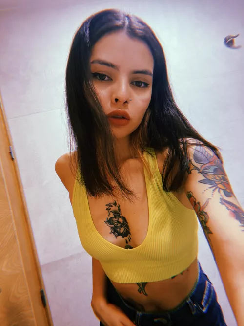 casual photo in the bathroom by Remote-Smile-8513