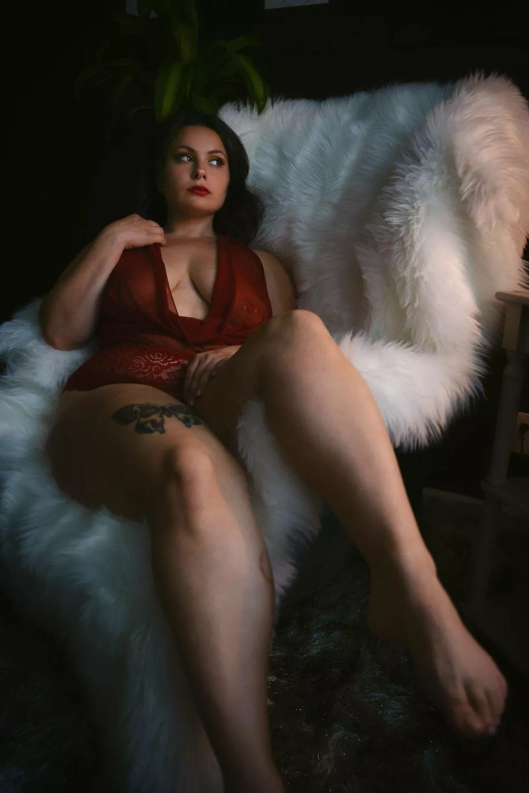 How’s the red look on me? posted by desssybb