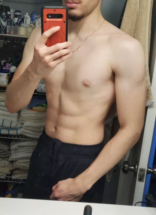 Just love taking shirtless selfies by Cash_Master_XXX