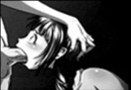 LF mono source blowjob, 1girl, 1boy, deepthroat, wideyed, posted by DP738