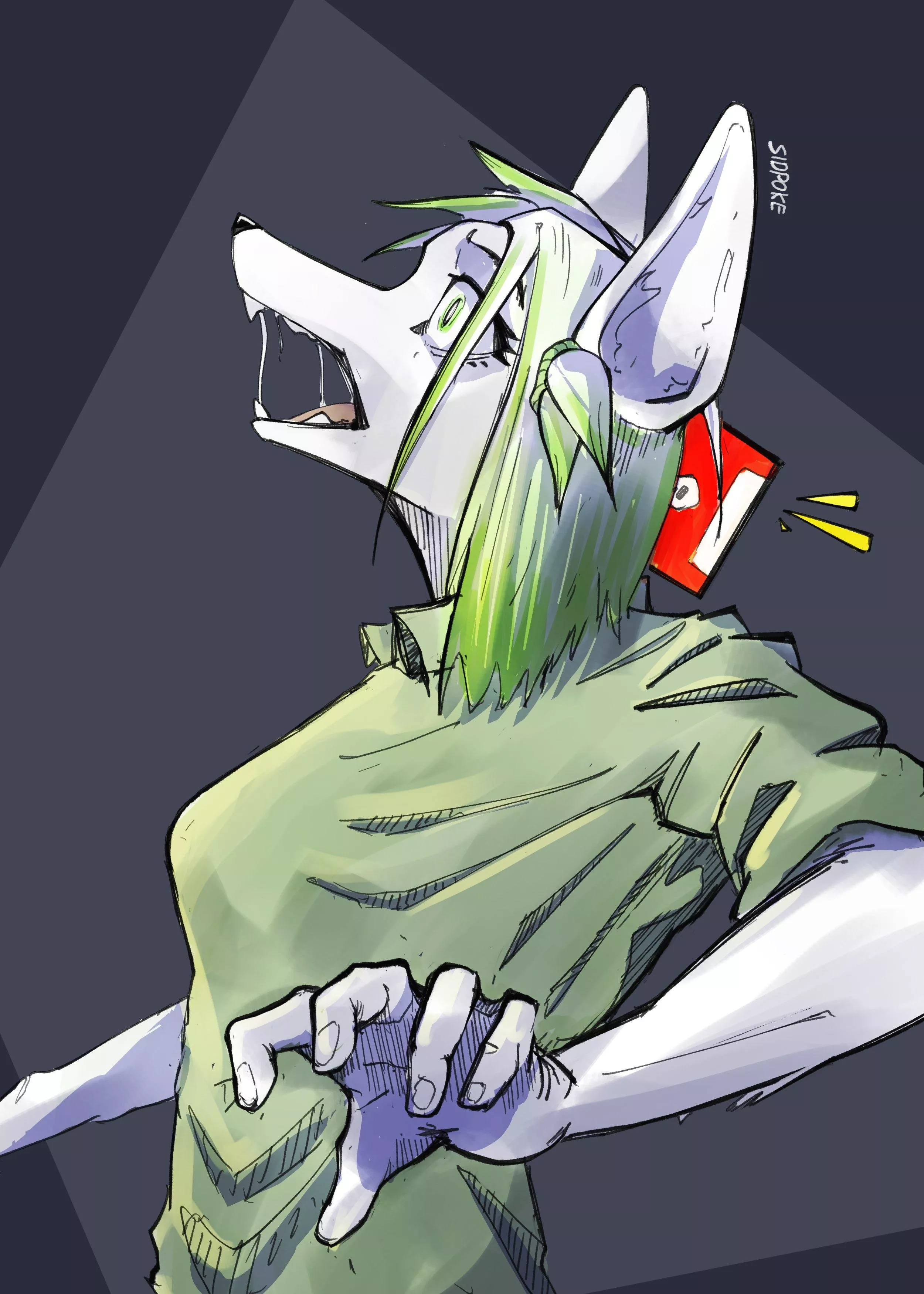 Memory leak [bsky: @sidpoke.art] posted by pokeyoshi3