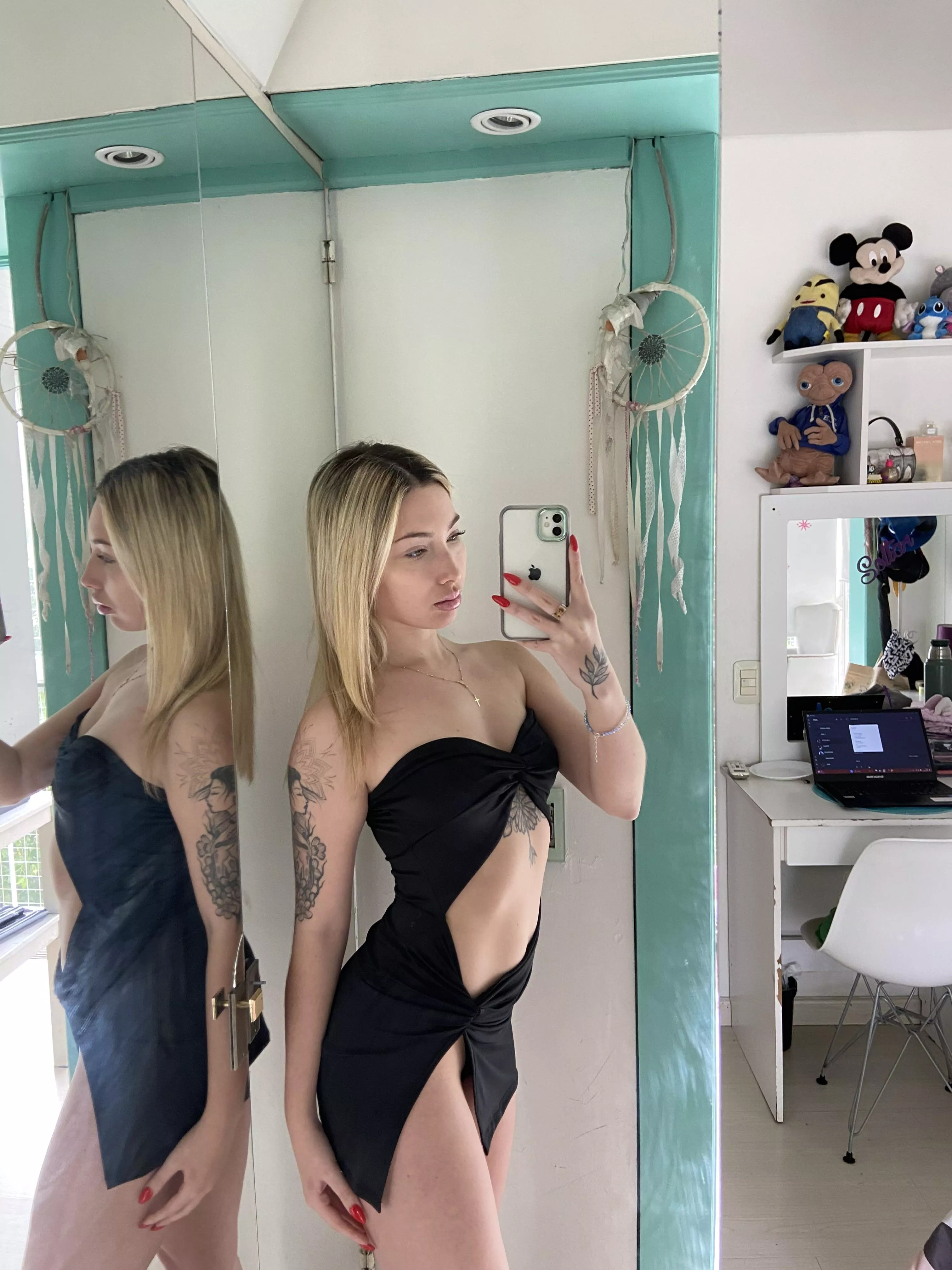 My favorite black dress posted by Aphroditert