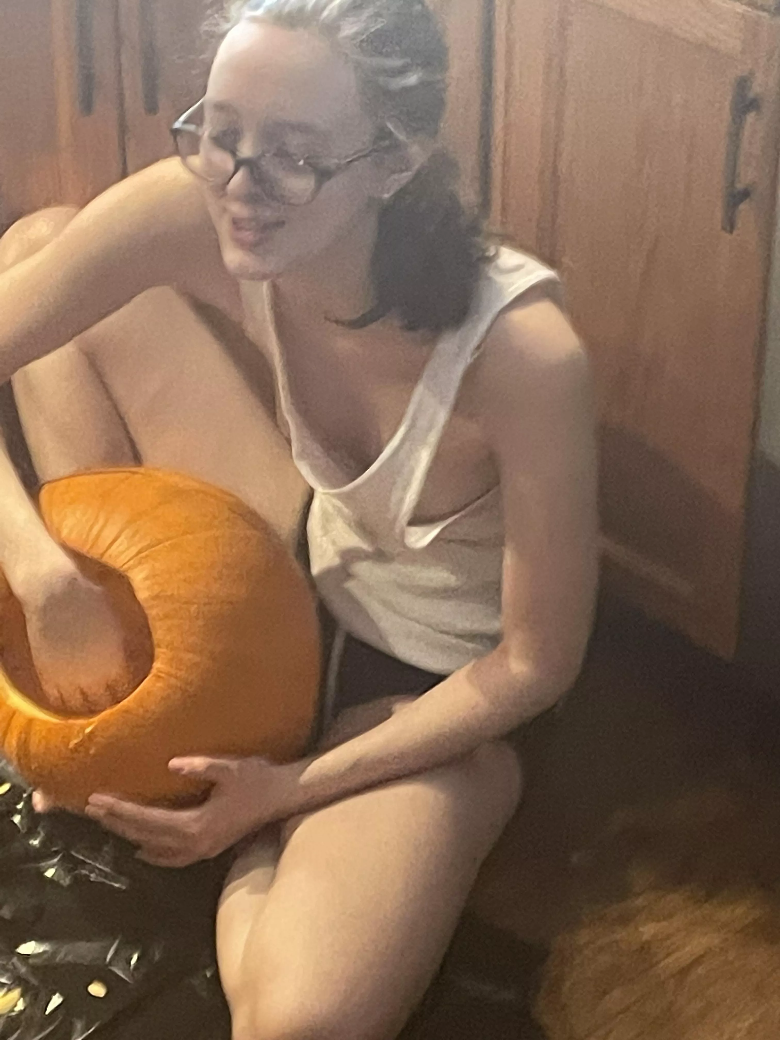 My sexy nerd is such a great pumpkin carver posted by TheNerdAndHerBird