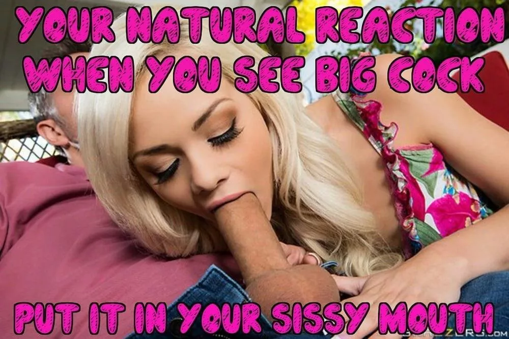 Natural reaction posted by MyInnerSissySlut