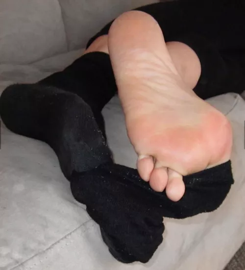 Sock peel after a long day by ThePrivateClub