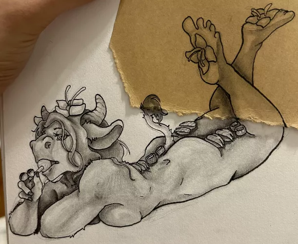 Sushi cow (nehocane)[f] by Nehocane