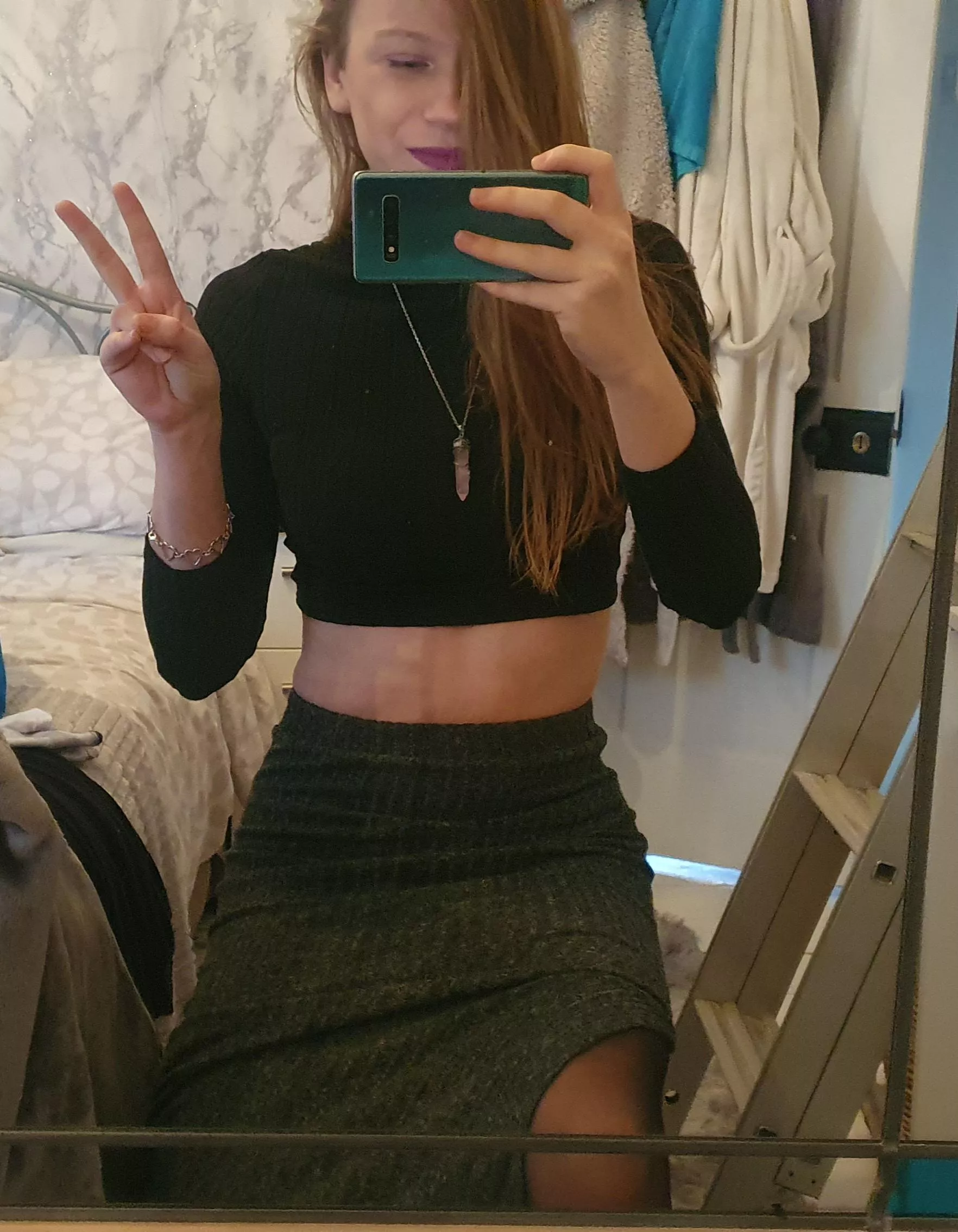 Teacher vibes but kinda love it 😁 posted by xkay_ley