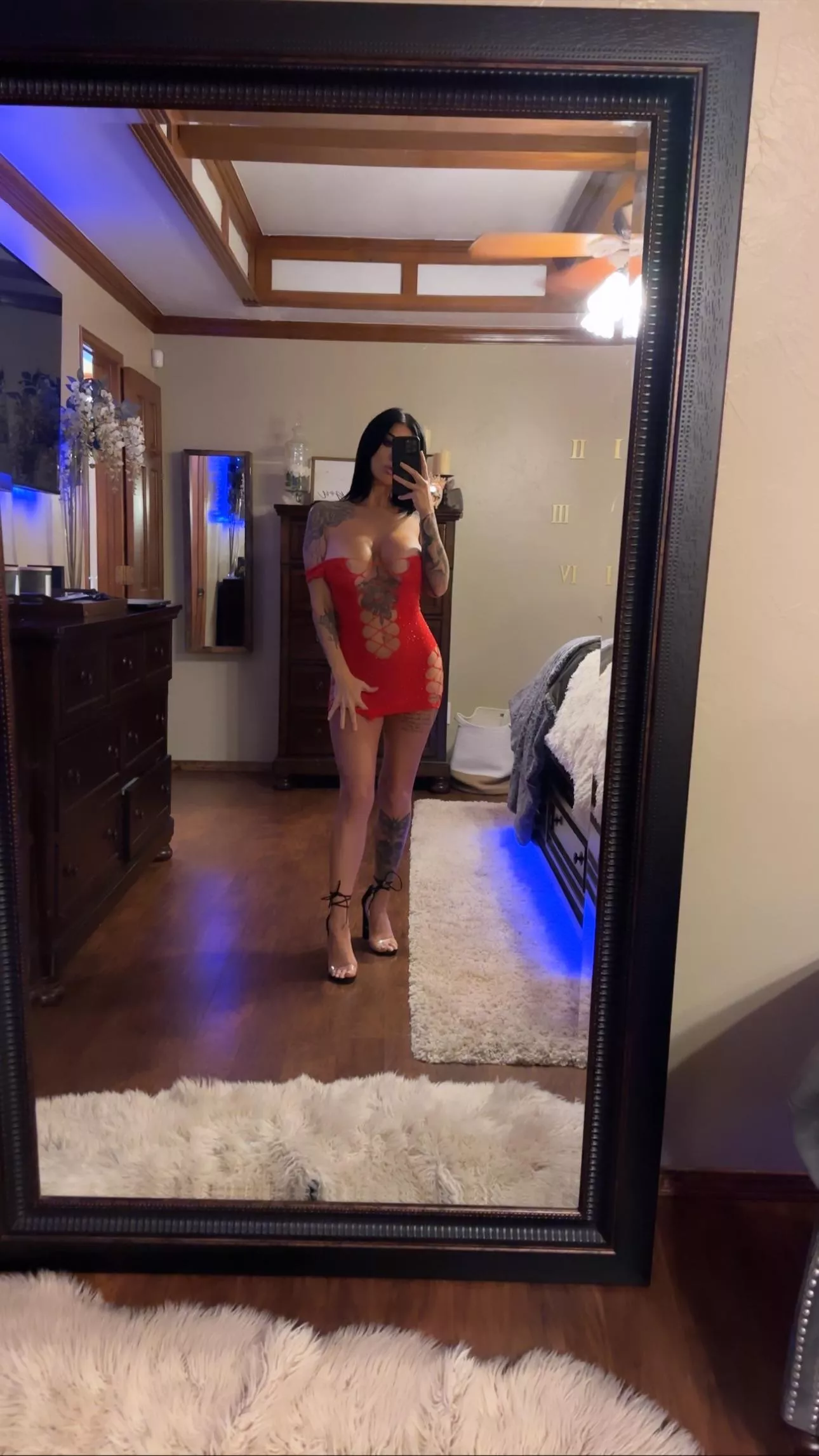 Tell me honestly… How long would it take for me to model this dress for you before you were rock hard? posted by sloaneremington