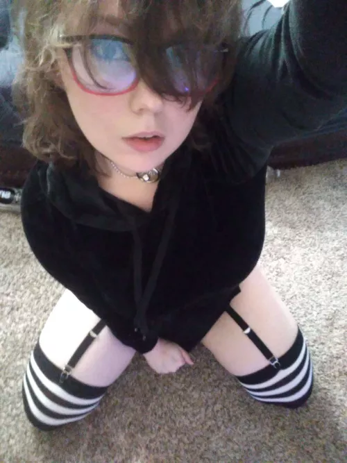 The moment right before the nerdy girl shows you her appreciation for defending her. by Cryptmommy1