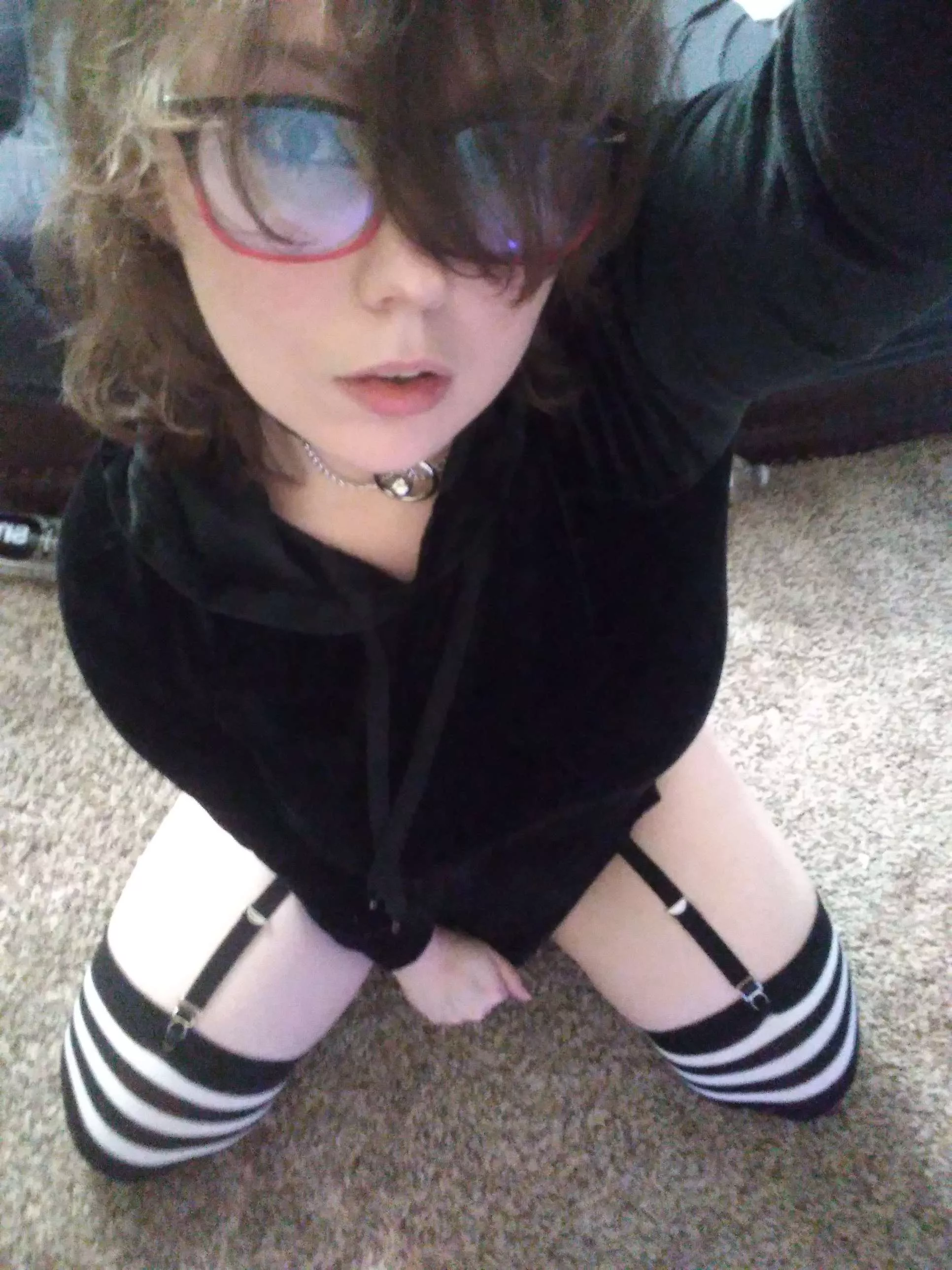 The moment right before the nerdy girl shows you her appreciation for defending her. posted by Cryptmommy1