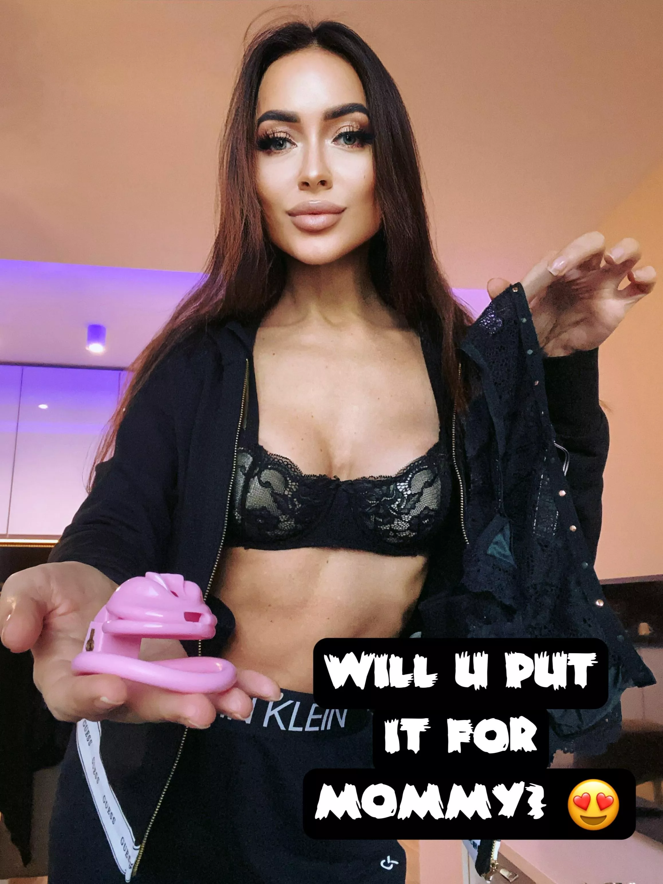 Will u put it for Mommy? 😍 posted by pegging_queen_