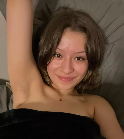 would you lick my stubbly armpit 😋 by Yorgoddess