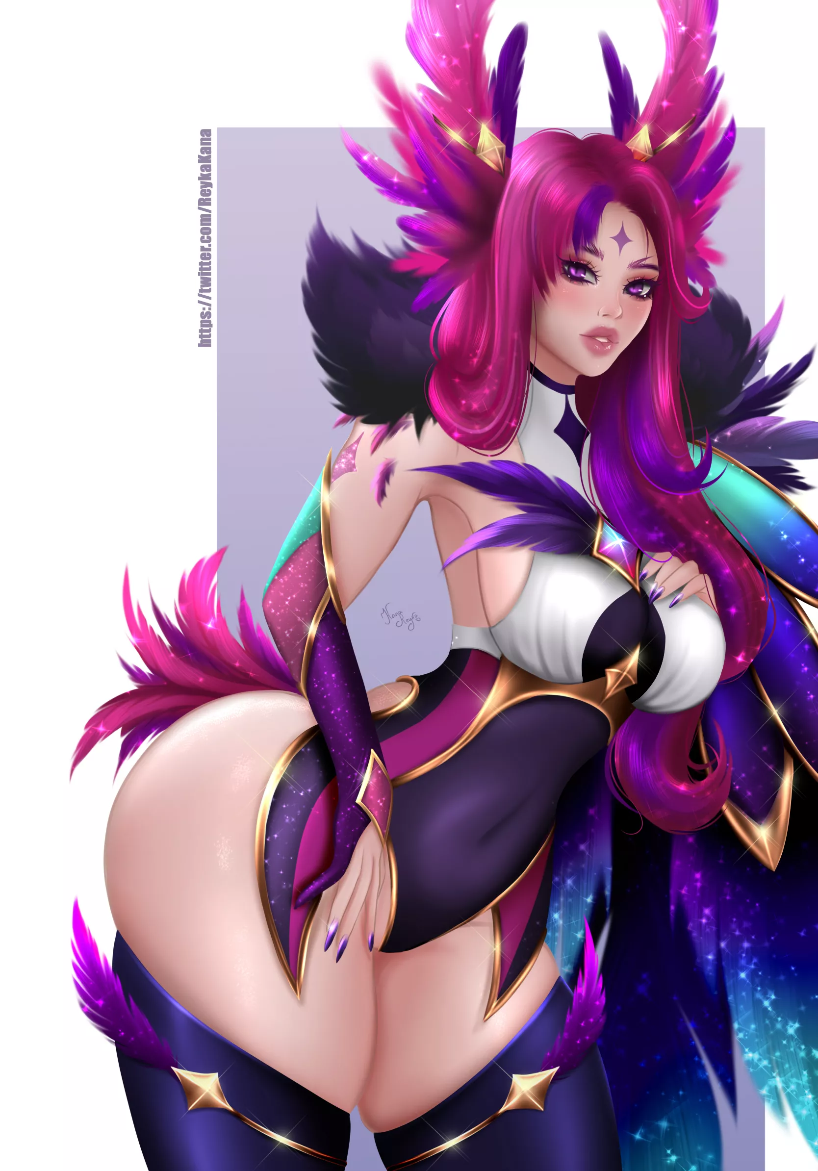 Xayah. (ReykaKana) posted by Short-Ad224