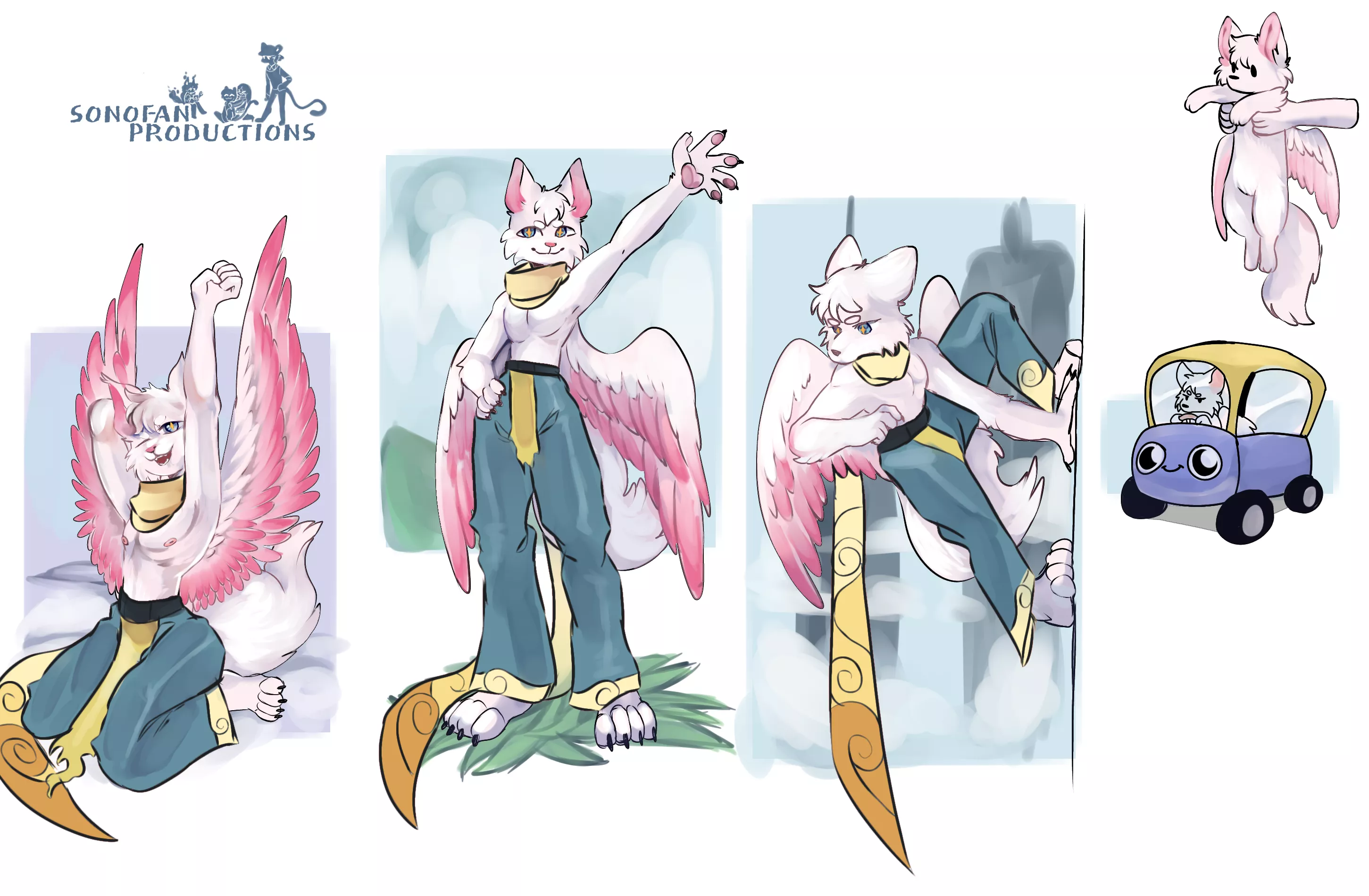 A dragon cat ref (art by me) posted by sonofan_oficial