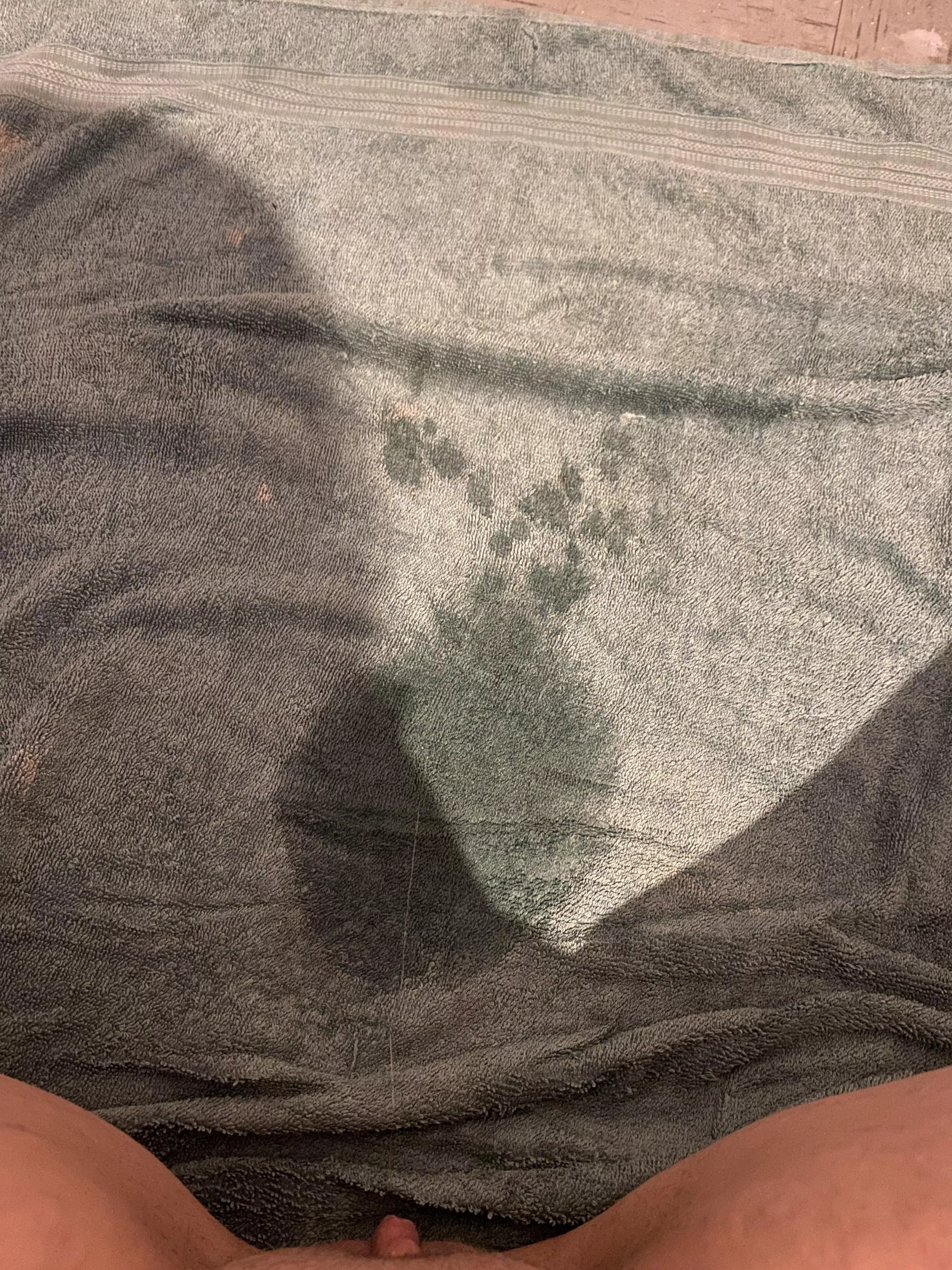 Aftermath from masturbating too hard with a full bladder 🫢 posted by BabyBubbaXO