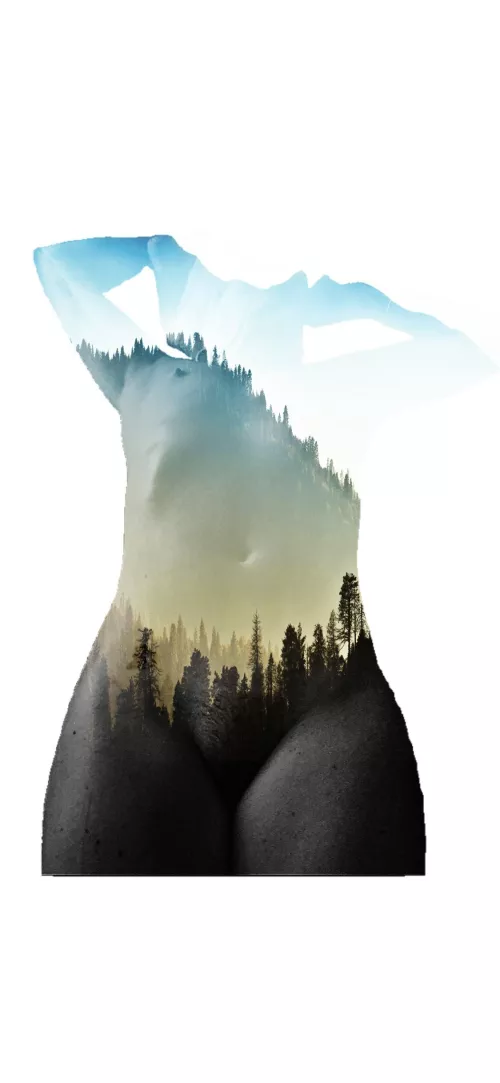 Baring all in the woods! by Beauty_like_no_other