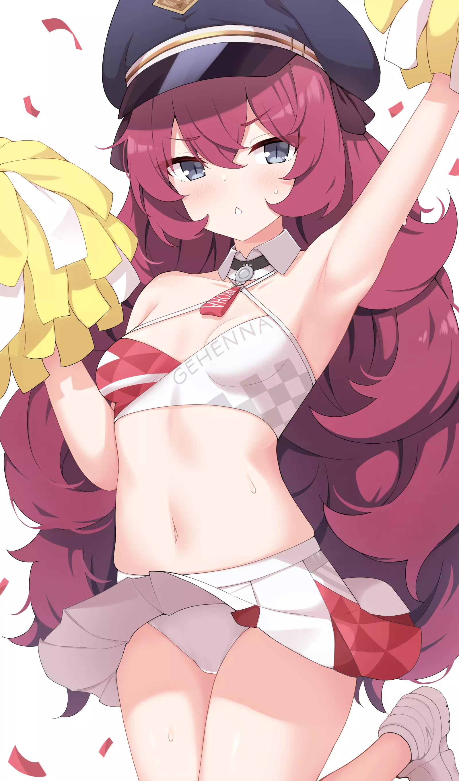 Cheerleader Iroha (Enru) [Blue Archive] posted by TheRoySez