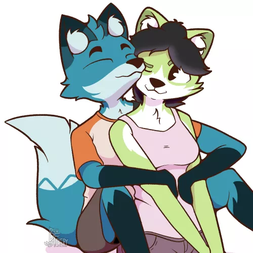 Enjoying The Moment (Drawn by me) by azpproject