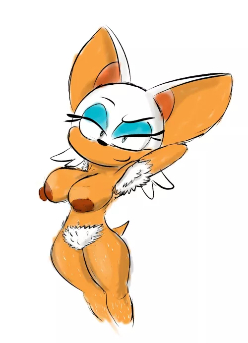 Hairy Rouge for no shave november (by @nytronokrome) by One_Career_548