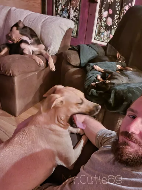 Hanging out with the babies by Mrcutie69