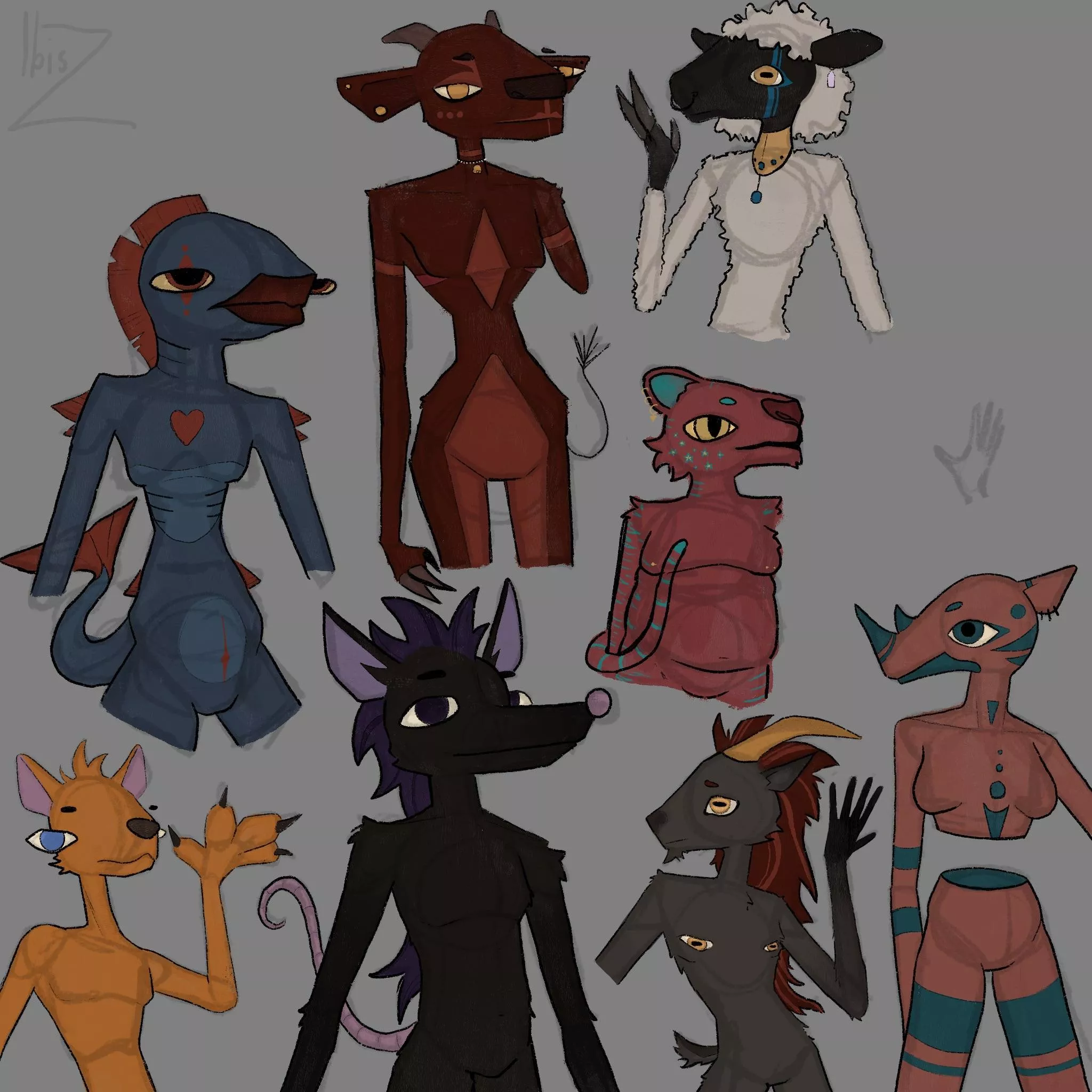 I will draw some fursonas for free posted by iirmZ