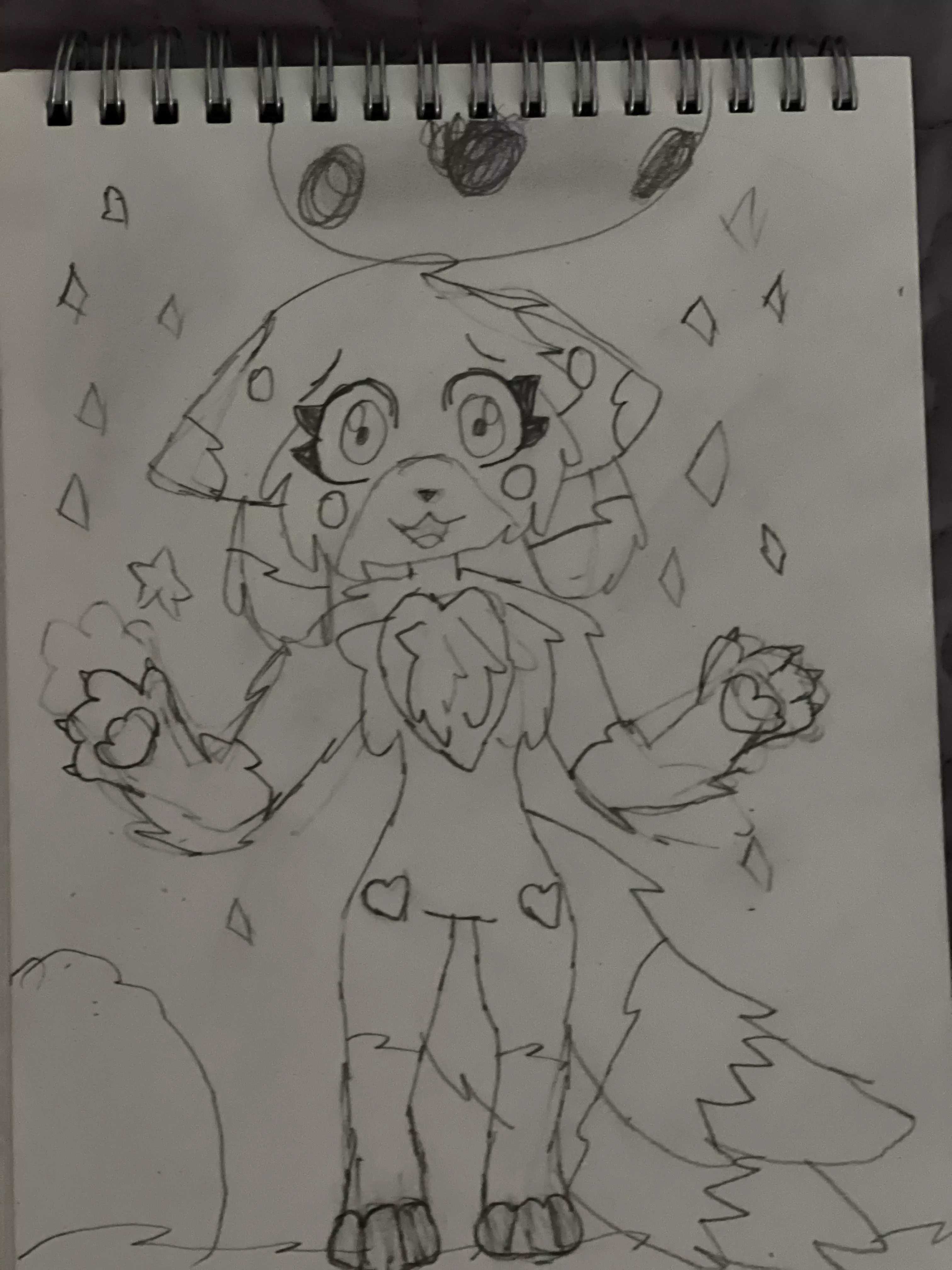 My kittydog oc posted by Relevant-Annual2995