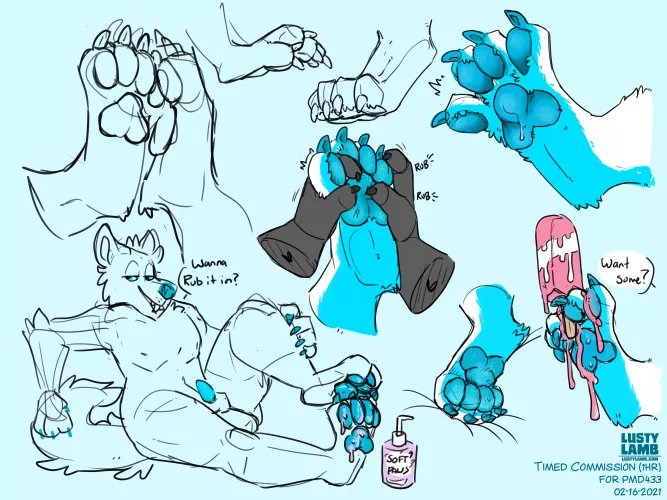 [NSFW] Paw sketches by Direct_To_VHS