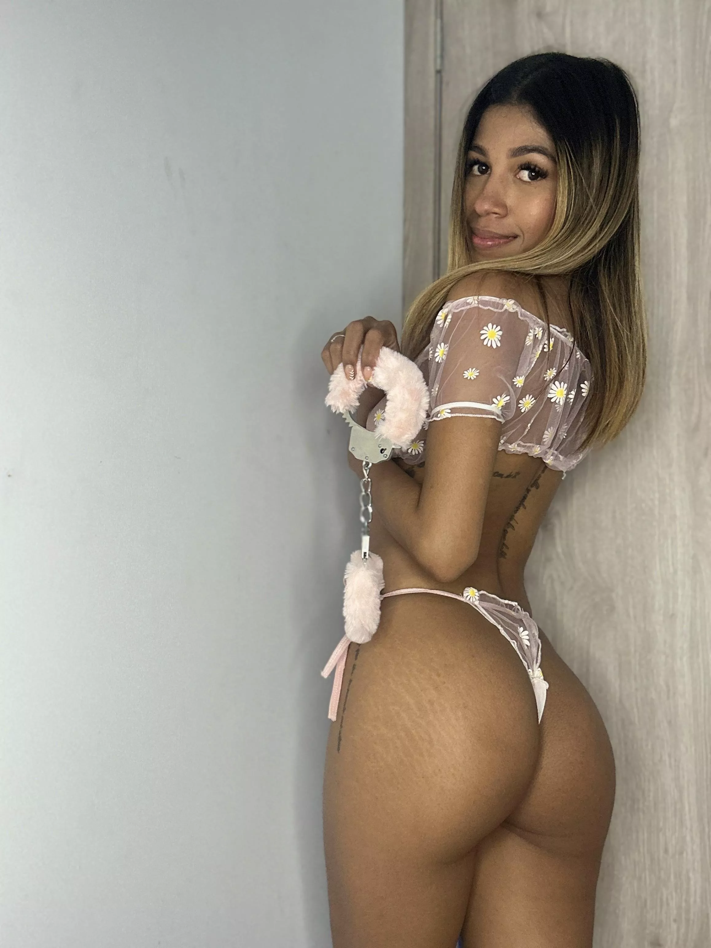 What's more tempting, me or the cuffs? posted by mature_dana