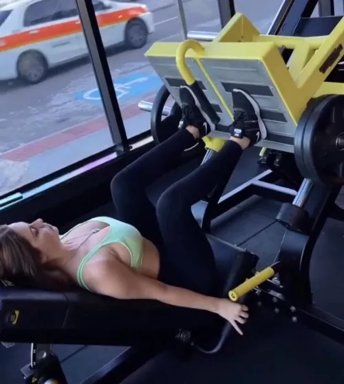 Young girl working her legs by Important-Site-9350