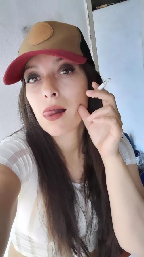 After the cigarette I can face the day. by beautyangelina5